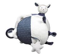 Balle d'activité bébé en velours Bleu