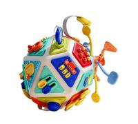 Balle d'activité sensorielle, Jouet éducatif pour Le développement de la Petite enfance, Ballon d'activité sensorielle en polyèdre, 22 côtés, pour, Filles, bébés, Tout-Petits