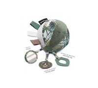 LES DÉGLINGOS Balle Hochet Bébé • Jélékros le Lion | Jeu d'Éveil | Doudou Activités Bébé | Tissu Doux | Cadeaux Enfants | Dès la Naissance | Rembourrage Recyclé