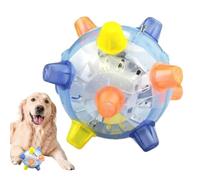 Balle dansante pour chien - Jouet interactif sautant - Sphère secouante lumineuse, compagnon de jeu en mouvement, activité d'exercice amusante | Jouet pour chien activé par la musique, idéal pour la