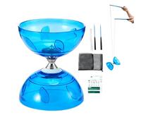 ,Balle d'apprentissage Portable À Double Tête avec Sac Filet Et Bâtons | Jouet De Adresse Et Compétence | pour Intérieur Extérieur École Travail Étude Voyage Fêtes Halloween Vacances Noël Garçons