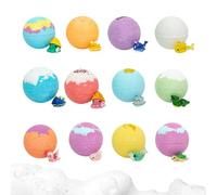 Balle de Bain pour Demoiselles | Set de 12 Bombes de Bain avec Surprises à l'intérieur | Jeu De Bain pour Garçons Filles Fils Fille Amis,pour Fille Garçon Copains Baignade Piscine Extérieur