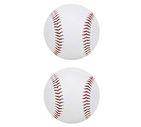 Balle De Baseball, Batte De Baseball, 2pcs Pratique de Balle Molle Baseball Souple, Pratique de Batte en Bois Massif Battes De Base-Ball pour adultes et jeunes exercices de baseball