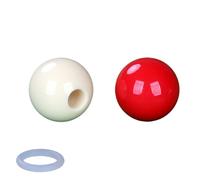 Balle de billard perforée avec trou pour table de billard - Accessoire de table de billard - Entraînement durable - Balle d'entraînement de billard