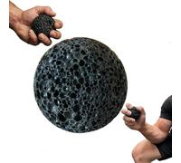 Balle de callosités pour la main, balle d'entraînement texturée pour la construction des callosités, idéale pour l'escalade, l'haltérophilie et l'entraînement de gym (1 paquet, grand)