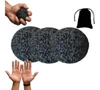 Balle de callosités pour la main, boule de poignée lunaire, roche volcanique naturelle, roches anti-transpiration, entraîneur de poignée d'escalade, conditionnement de la peau, poignées