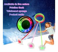 Balle De Corde À Sauter Flash Colorée, Balle De Saut À La Cheville, Sport De Plein Air Amusant, Balle De Tir À Pied Unique, Balle Rebondissante, Équipement D'exercice, Jouets