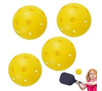 Balle de cornichon pour court, entraînement à rebond élevé, balle de cornichon pour joueurs débutants, balle de cornichon d'entraînement à 26 trous, balle de cornichon d'extérieur pour débutants