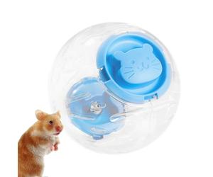 Balle de course pour hamster | Boules transparentes pour hamster pour soulager les ennuis | Roue roulante pour animaux de compagnie ventilée antidérapante | Jouet d'activité pour petits animaux