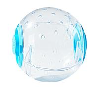 Balle de course pour hamster - Respirante et transparente, 17,8 cm | Exercice nain silencieux et inodore pour la course à pied des gerbilles pour petits animaux de compagnie, jouet de course