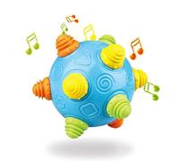 Balle de Danse sensorielle : sphère Interactive avec Musical, Jouet avec Texture cahoteuse, motricité Fine | Accueil Maternelle Maternelle Parc Rampant Filles Jeu développement