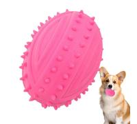 Balle de dentition pour chien - Jouet à mâcher et à rapporter - Jouet interactif pour enrichir - Aide à l'entraînement durable - Jouet de stimulation mentale pour chiens actifs - Aggressi