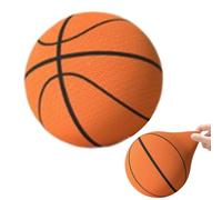 Balle de dribble silencieuse - Basketball d'intérieur silencieux, haute élasticité, équipement d'entraînement professionnel avec texture de préhension sécurisée, accessoire de sport étouffé, idéal