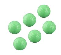 Balle de Fluorescente Nocturne, Balles de Lumineuses à Double Couche pour la Pratique du, Matériau en Caoutchouc Durable, pour Les Golfeurs D'entraînement en Soirée