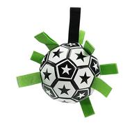 Balle de football pour chien Jolly Ball avec pompe à air - Jouet puzzle interactif pour flotteur d'eau, piscine, exercice, rapport, chiot