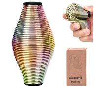 Balle De Force De Préhension À Ressort Balle Anti-Stress À Ressort Résistance Balle Reeducation Main Entraîneur De Force De Boule De Préhension À Ressort Métal À Ressort Anti Stress Adulte