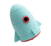 Balle de friandises pour chien, casse-tête pour chien alimentation lente, jouets interactifs indestructibles, enrichissement pour grands chiens, balle de puzzle en forme de fusée
