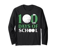 Balle de Golf 100 Jours d'école 100e Jour de Golfeur garçons Enfants Hommes Manche Longue