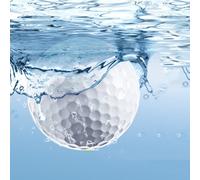 Balle De Golf Flottante À 2 Couches, 1 Pièce, Ne Coule Pas Lorsqu'elle Est Placée Dans L'eau, Sports De Plein Air, Balles De Golf Longue Distance