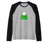 Balle de Golf sur Tee dans l'herbe - Golfing Time Manche Raglan