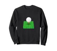 Balle de Golf sur Tee dans l'herbe - Golfing Time Sweatshirt
