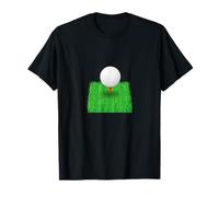Balle de Golf sur Tee dans l'herbe - Golfing Time T-Shirt