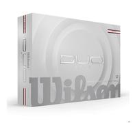 Wilson Balle de golf Duo Soft TRK360 — douceur exceptionnelle, vitesse accrue — 12 balles