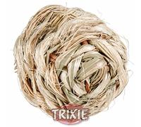 Trixie Balle en herbe 61821 – fibres tressées avec grelot Ø 6 cm