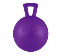 Balle de jeu robuste pour chien Jolly Pets Tug-n-Toss avec poign e, 10 cm, petite taille, violet (404 pi ces)