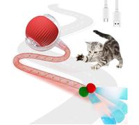 Balle de Jouets interactifs pour Chats d'intérieur, La troisième génération de Balle pour Chat Agile et Mobile avec Une Queue
