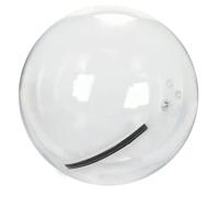 Balle de marche transparente sur l'eau, balle roulante, Ballon gonflable Zorb pour piscine d'été avec fermeture éclair, pour plages, équipements de jeux commerciaux 2.5m