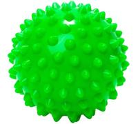 Balle de Massage Ø 10 cm avec picots - Balle d’Auto-Massage pour Fascia, Trigger Points & Récupération Musculaire - Idéale Yoga, Pilates & Fitness - Vert