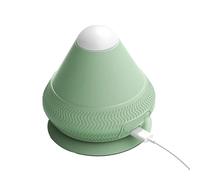 Balle de massage - 6,2 x 7,5 cm rouleau vibrant électrique chauffant, design adsorption | Outil de fitness fascia pour soulager le stress, apaiser les muscles, à domicile, studio, yoga, récupération