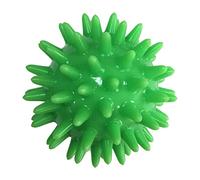 Balle de massage à picots pour le dos, la main, les paumes et les pieds Vert 6 cm