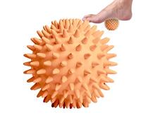 Balle de massage - Balle avec picots Trigger Point, Balle Laćrosse pour massage profond, boule de fascia pour cou, épaules, pieds et relaxation musculaire 6 cm