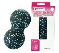 Balle de massage duo pour fascias, noir/menthe