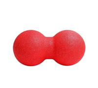 Balle de massage en forme d'arachide de yoga - Double longue balle de hockey pour soulager et récupérer les muscles profonds (H, 24 cm x 12 cm)