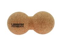 Balle de massage en liège en forme de cacahuète Urban Fitness 8x16 cm
