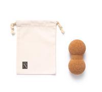Balle de massage en liège | Ensemble de balles de massage | Idéal pour le massage du dos et des muscles | Balle de point de déclenchement durable | Choix de formes comme rouleau d'arachide (liège