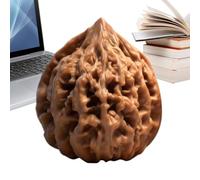 Balle de massage en noyer, Fidget pour la relaxation - Gadget de massage en noix de palmier | pour employés de bureau, étudiants, adolescents, personnes âgées, retraités, maison, trajets quotidiens