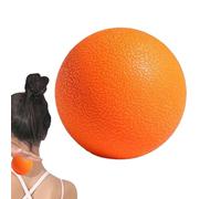 Balle de massage - Environ 6 cm | Balle de fascia TPE | Bal pour massage des points de déclenchement plus tableau d'instructions d'exercice, rééducation, répond aux spécifications complètes