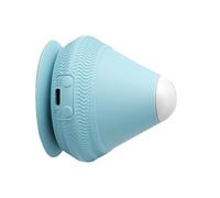 Balle de massage musculaire montable - Rouleau de massage électrique pour fascia, boule vibrante d'absorption de chaleur, masseur de cou à ventouse USB | Outil de thérapie thermique pour soulager les