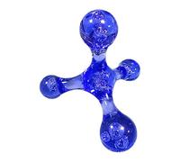 Balle de massage musculaire - Polystyrène 8,2 x 8,5 cm 3,23 po | Rouleau de massage à la main, masseur de points d'acupuncture à quatre coins pour soulager les douleurs articulaires du dos, du cou et
