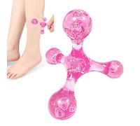 Balle de massage musculaire | Rouleau de massage portable - Outil de massage multifonction portable, balles de massage à quatre coins pour les muscles, le dos, le cou, les articulations, les pieds,