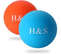 Balle De Massage Pour Les Trigger Points - 2Pcs - Lot De Balles Lacrosse Denses & Fermes Pour Détendre Les Muscles Du Dos Et Pour Le Yoga - Boule Automassage Pied