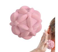 Balle de massage texturée | Masseur de pieds avec boule de fascia, fascia avec texture florale, boules de massage myofasciales pour douleurs musculaires, entraînement plantaire du pied, tissu profond