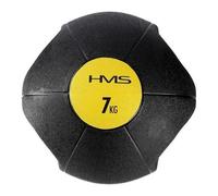 Balle De Médecine - Hms - Nku07 - 7 Kg - Poignées Antidérapantes - Noir Multicolore