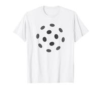 Balle de Pickleball Minimaliste Graphique Dot Day T-Shirt