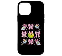 Balle de Pickleball pour fille avec nœud rose Coque pour iPhone 12 mini