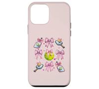 Balle de Pickleball pour Fille avec nœud Rose Coque pour iPhone 12 Mini